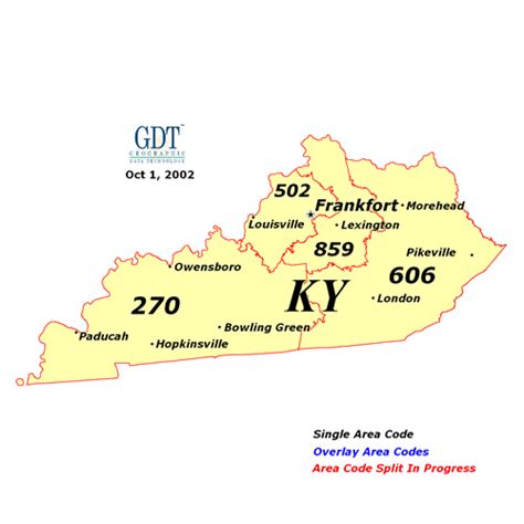 Kentucky Area Codes: List, Map, and Phone Lookup .
